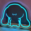 Espejo de Cinnamoroll 65x50 cm – Luz LED RGB Controlada por App y Touch